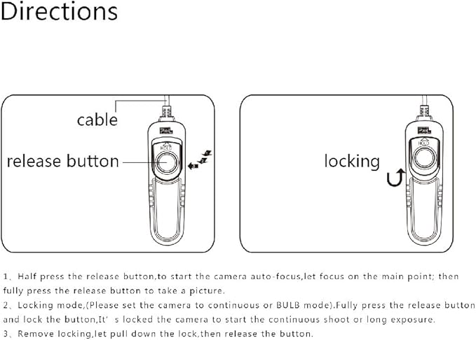 Pixel Wired Remote Shutter Release Control Compatible - Image 4