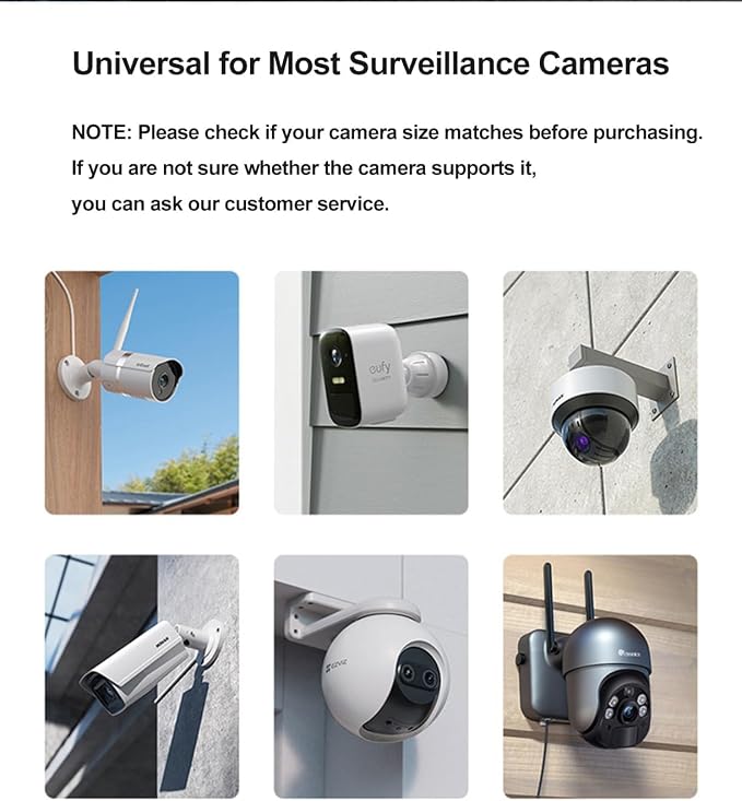 Sun Rain Shade Cover Outdoor, CCTV Security Camera Top Shield Protective Roof - Image 7
