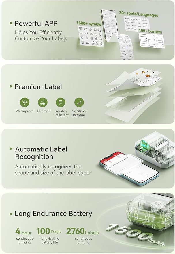 NIIMBOT B1 Label Maker, 2 Inch - Image 8
