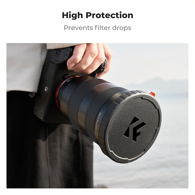 K&F CONCEPT 82mm Variable ND Lens Filter Cap TPU Material, Only - Image 4