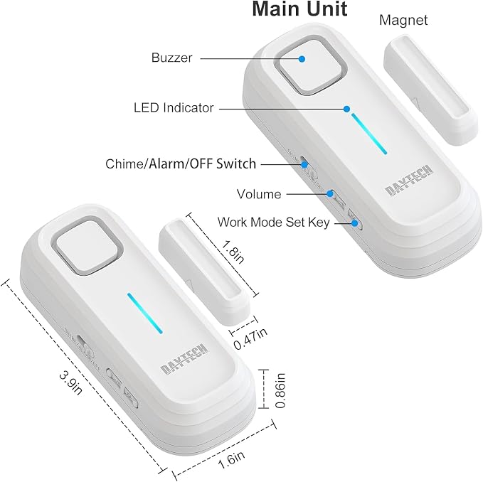 DAYTECH Fridge Door Alarm When Left Open - Image 9