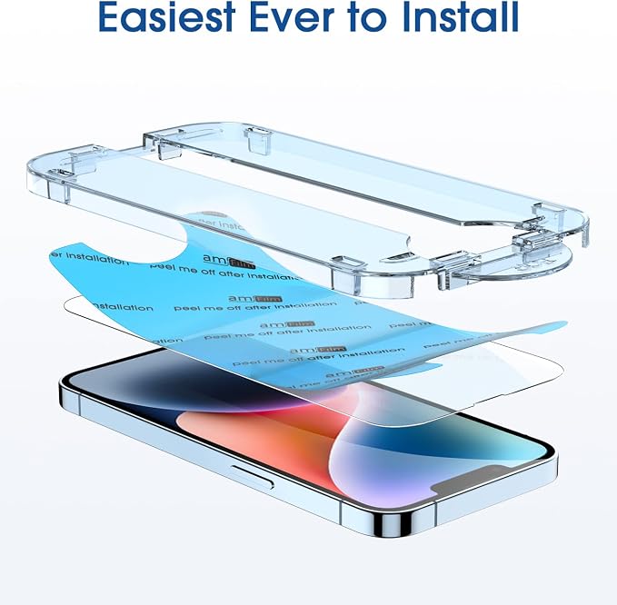 amFilm Tempered Glass Screen Protector + Camera Lens Protector - Image 3