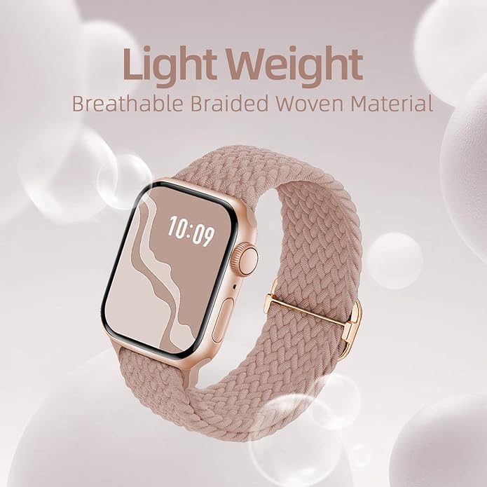 4 Pack Braided Stretchy Bands Compatible - Image 3