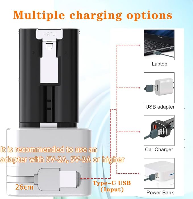 Upgraded, 3 Pack 3.65V 6040mAh Replacement Battery - Image 4