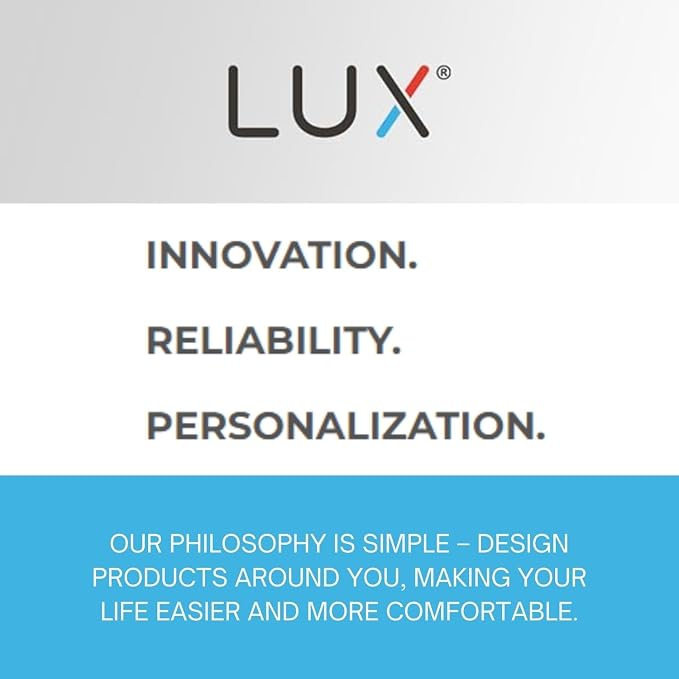 Lux Pro P621U-010 Programmable 5-1-1 Day Thermostat, 2 Heat, 1 Cool, Batteries - Image 6