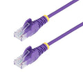 StarTech.com 20ft Purple Slim CAT6 Ethernet Cable, Snagless RJ45, 28AWG Pure by StarTech