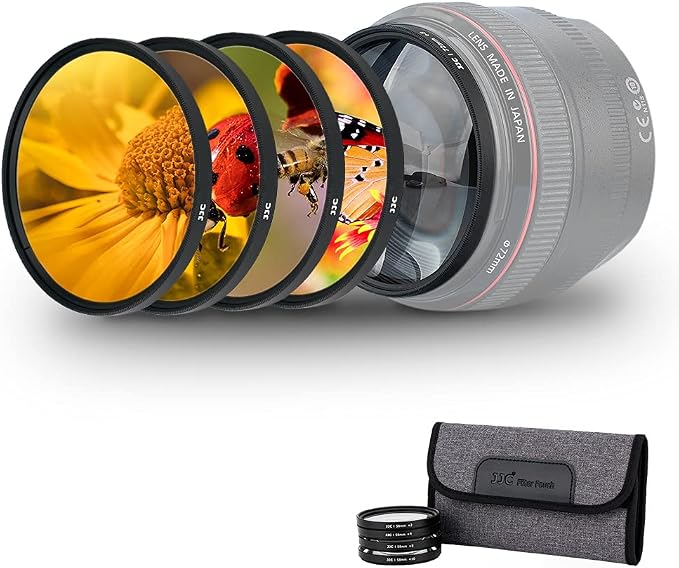 JJC 62mm Macro Close-Up Filter Set by JJC