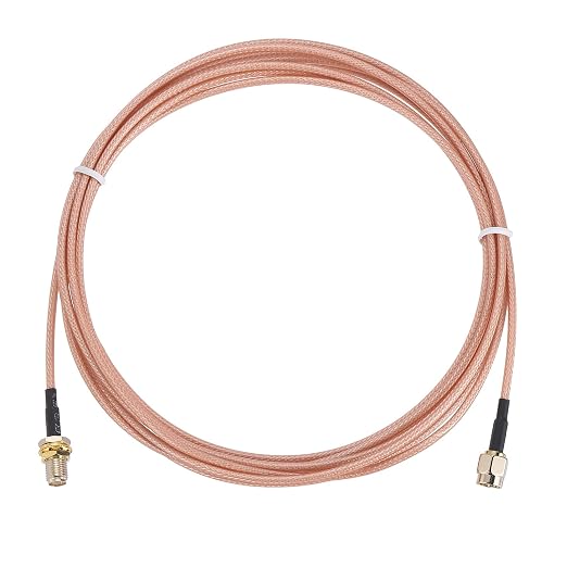 MECCANIXITY SMA Antenna Extension Cable, 8.2ft SMA Male Inner Pin to Female by MECCANIXITY