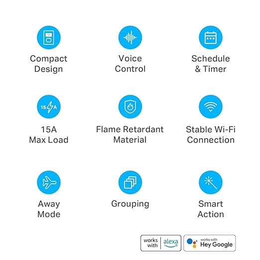 Kasa Smart Plug Ultra Mini 15A, Smart Home Wi-Fi Outlet Works - Image 3