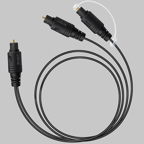 1x2 Digital Audio Splitter Cable, Toslink Digital Fiber Optic Audio Splitter 1 by Bangun