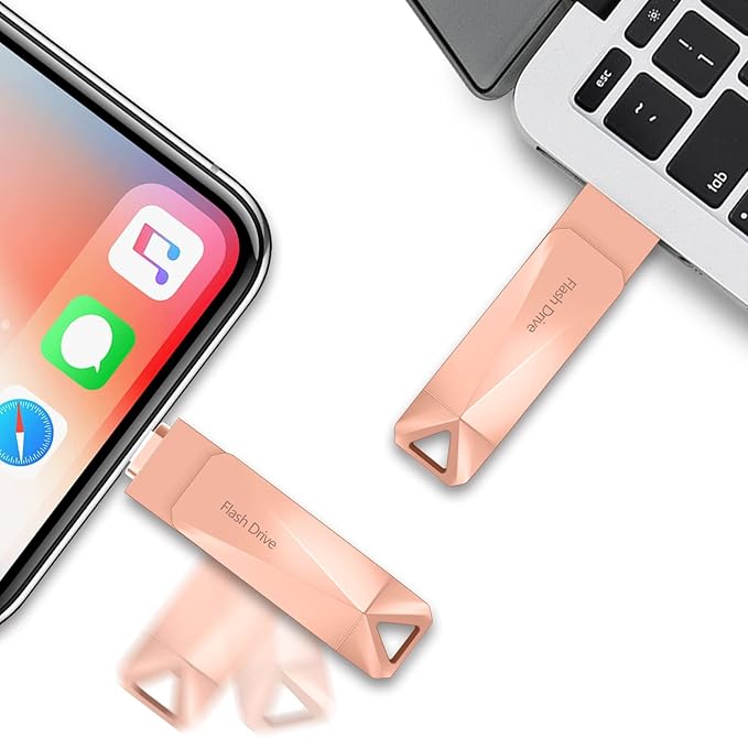 512GB Photo Stick for Phone, Qainerly USB Flash Drive for Phone All Models - Image 2