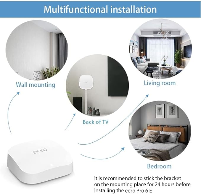 Huafly 2Pcs Screwless Wall Mount Bracket - Image 5
