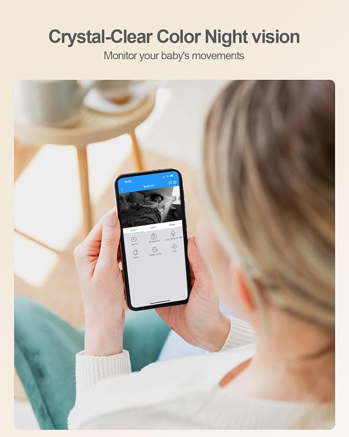 usogood 2.5K Indoor Camera for Home Security, 360° Security Camera Indoor - Image 6