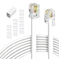moeverEX Phone Extension Cord 50 Ft, Telephone Cable by moeverEx