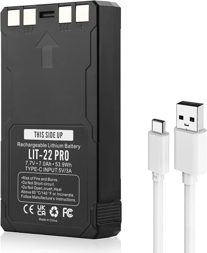 ANTIEE LIT-22 Pro Rechargeable Battery - 7000mAh Battery Compatible by ANTIEE