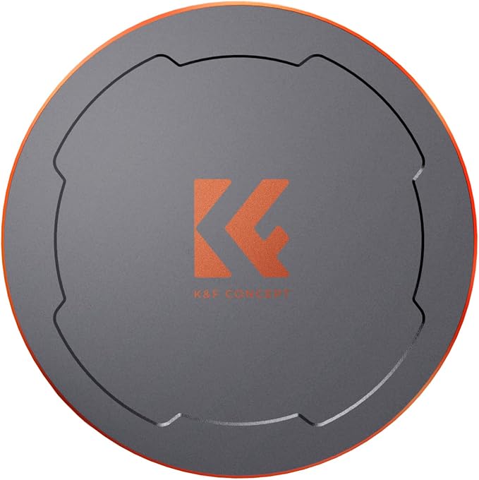 K&F CONCEPT 72mm Thread & Magnetic 2-in-1 Lens Filter Cap Only Compatible - Image 2