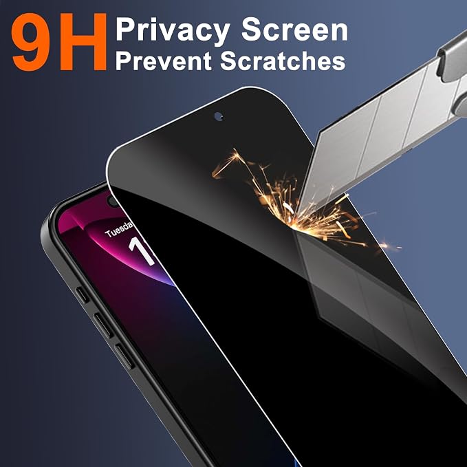 for iPhone 15 Case with Privacy Screen Protector and Camera Protection - Image 8