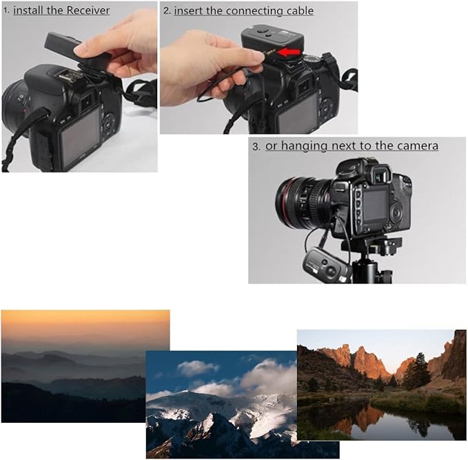 Pixel RW221-L1 Camera Remote Shutter Release Wireless Radio Control Compatible - Image 5