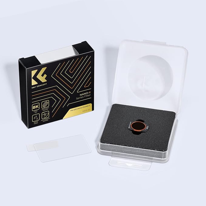 K&F CONCEPT Variable ND Filter for DJI Osmo Pocket 3/4, Xtra Muse Creator Combo - Image 7