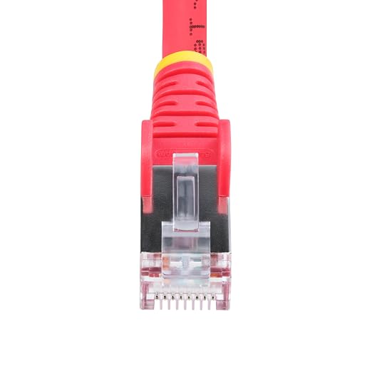 StarTech.com 6in Red CAT6a Ethernet Cable, Snagless RJ45, 100W PoE++, 27AWG - Image 4