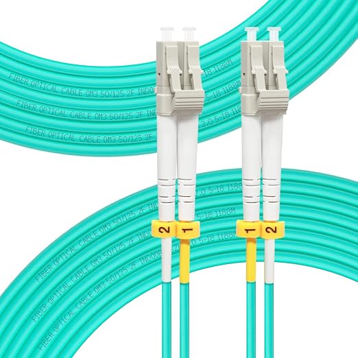 FLYPROFiber- LC to LC Fiber Patch Cable OM3 150M/492ft, Length Options: by FLYPROFiber