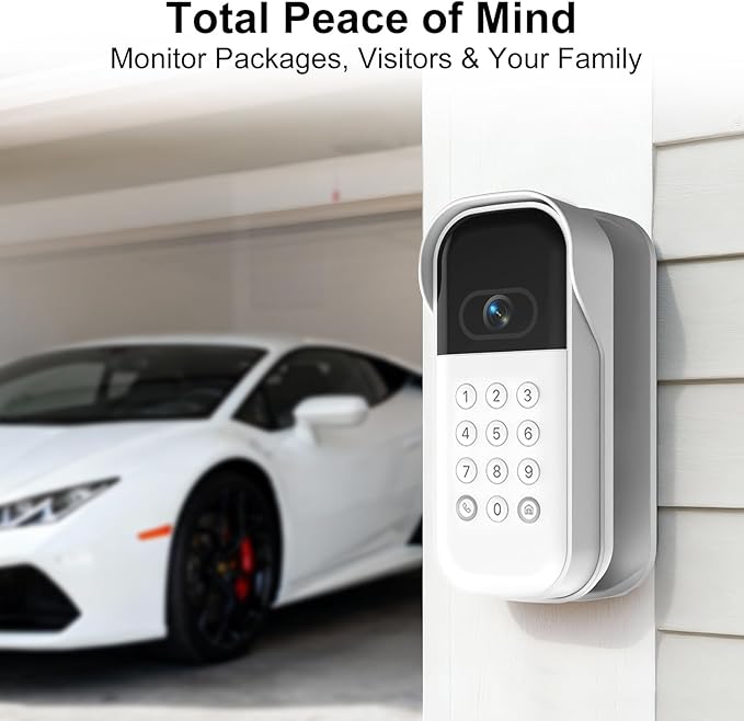 Swivel Mount for myQ Smart Garage Video Keypad, Weatherproof Angle Mounting - Image 7