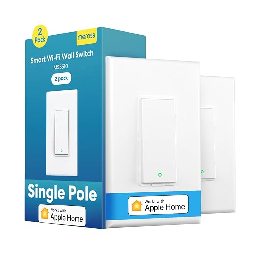 Meross Smart Light Switch Supports Apple Homekit, Google Assistant & SmartThings by meross