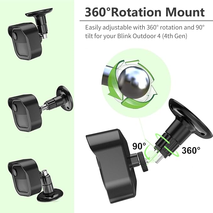 Camera Mount for Blink Outdoor 4 and Outdoor, 6 Pack Weatherproof Protective - Image 4
