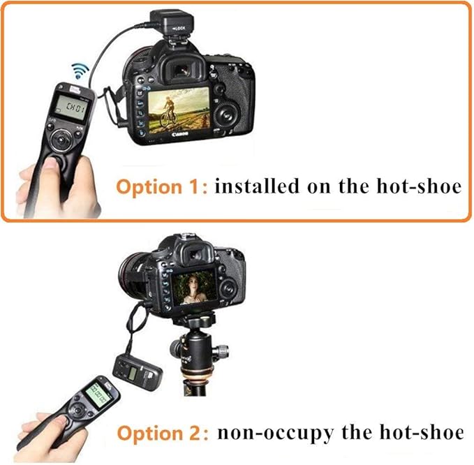 Pixel Remote Shutter Intervalometer TW283-E3 LCD Multi-Function Shutter Remote - Image 6