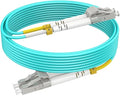 OM3 Fiber LC to LC 30m, Options 7in~500ft, Fiber Optic Cables 40GB LSZH by RamboCables
