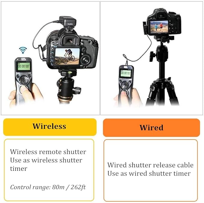 Pixel Timer Shutter Release TW283-N3 Wireless Remote Control Compatible - Image 4