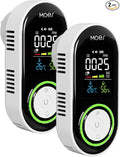 MOES 5in1 Plug-in S-moke G-as C-arbon M-onoxide D-etector Screen, methane by MOES+HEALTH