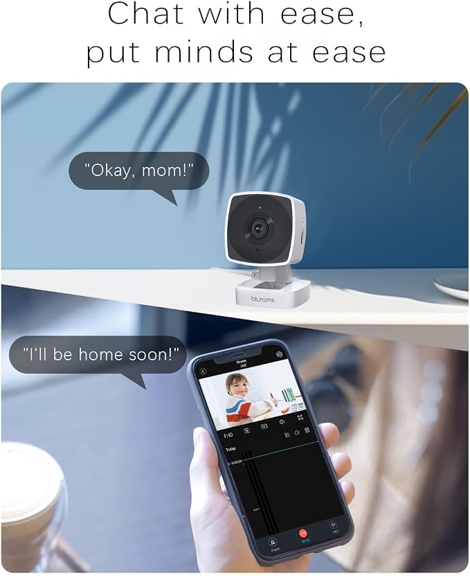 blurams 2.4G/5G Cameras for Home Security, 2K Pet Camera Indoor - Image 4