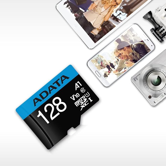 ADATA Premier 128GB MicroSDHC/SDXC UHS-I Class 10 V10 A1 Memory Card - Image 9