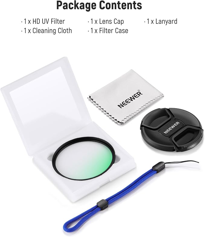 NEEWER 62mm MC UV Protection Filter - Image 8