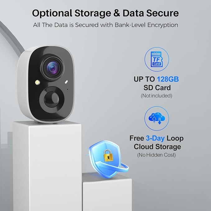 MaxiViz Security Cameras Wireless Outdoor, Battery Powered Cameras - Image 7