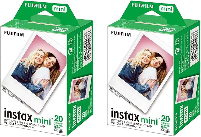 FUJIFILM INSTAX Mini 12 Instant Film Camera | Clay White Bundled - Image 8