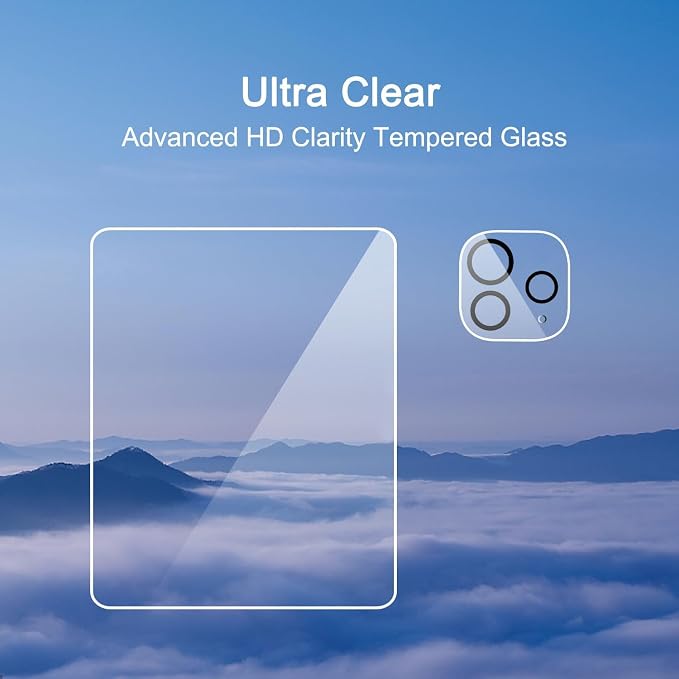 Ailun 2 Pack Screen Protector for iPad Pro 13 Inch 2025/2024 + 2 Pack Camera - Image 3
