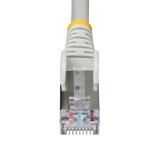 StarTech.com 6in Gray CAT6a Ethernet Cable, Snagless RJ45, 100W PoE++, 27AWG - Image 4