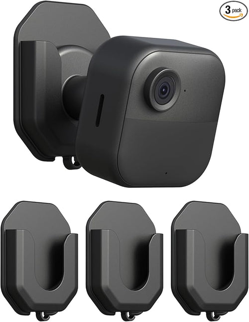 3 Pack Blink Camera No Drill No Screws Wall Mount Bracket by KMOUANTS