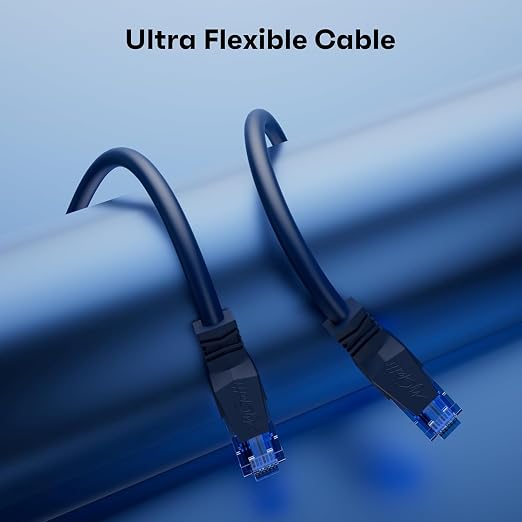 Cat6 Ethernet Cable 1 FT, Snagless Short Cat 6 Patch Cord, RJ45 Pure Copper - Image 4