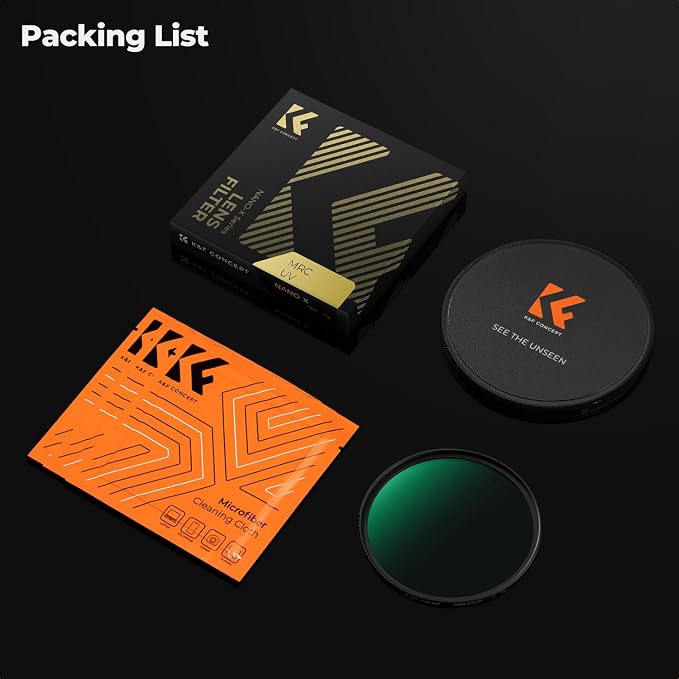 K&F CONCEPT 72mm MC UV Protection Filter - Image 7