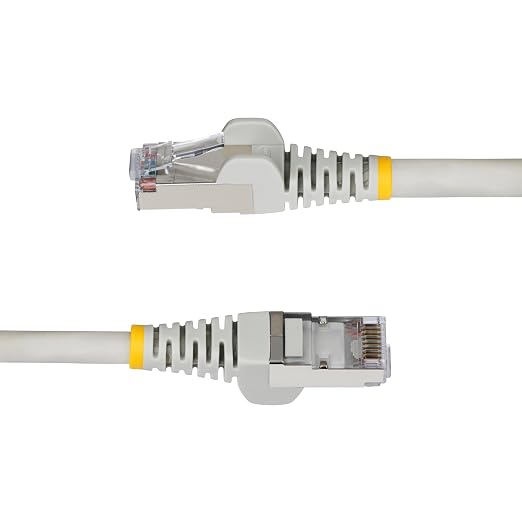 StarTech.com 5ft Gray CAT6a Ethernet Cable, Snagless RJ45, 100W PoE++, 27AWG - Image 3