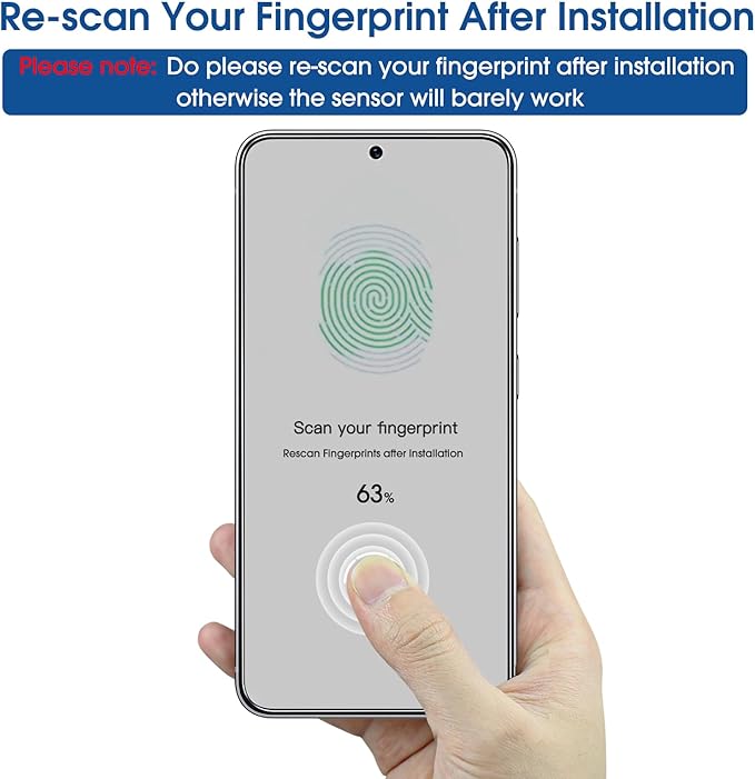 amFilm Auto-alignment OneTouch for Samsung Galaxy S25+ Plus 6.7'' Screen - Image 7