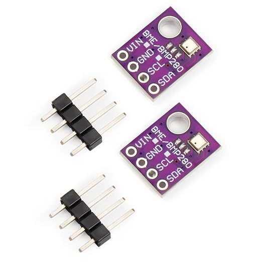 BME280 Sensor Module with Jumper Wires, 3-in-1 Temperature Humidity Barometric - Image 4