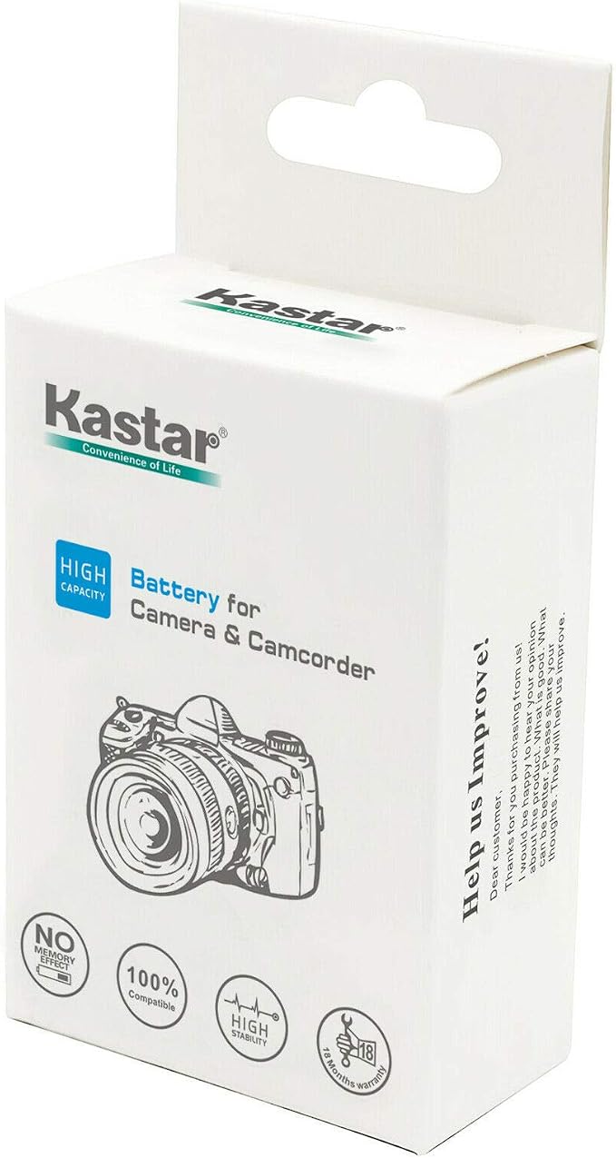 Kastar 2-Pack NP-BG1 Battery and AC Wall Charger Replacement - Image 5