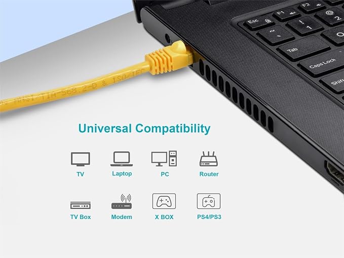 Monoprice 7-Feet 24AWG Cat5e 350MHz UTP Bare Copper Ethernet Network Cable - Image 6