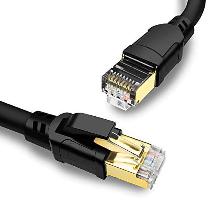 Yauhody CAT 8 Ethernet Cable 1.5FT, High Speed 40Gbps 2000MHz 26AWG Internet by Yauhody