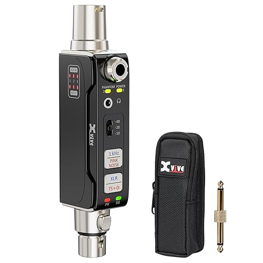 Xvive AT-2 Audio Tester Pro, 5-in-1 Signal Generator, XLR Cable Tester by Xvive