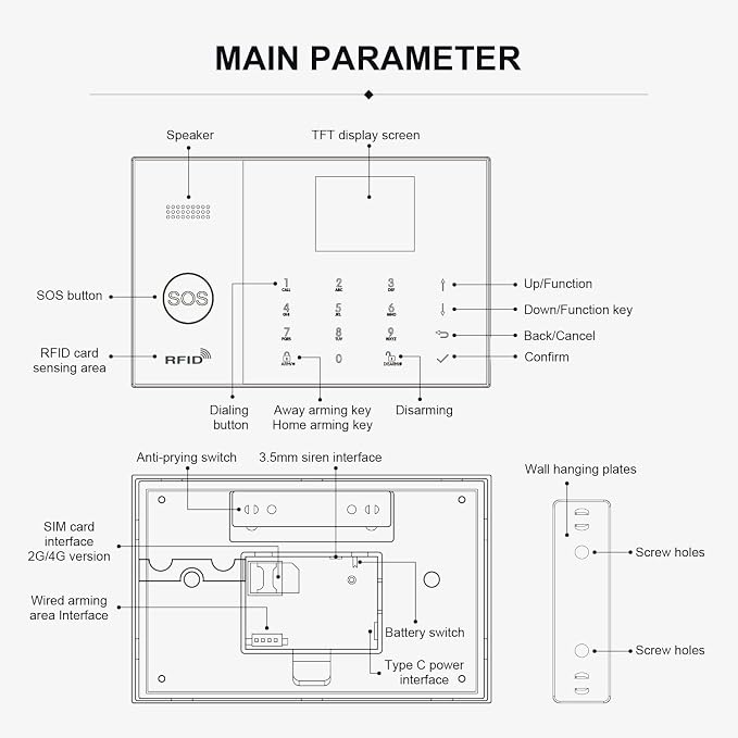PGST Smart Home Security System, Wireless Home Alarm System - Image 9